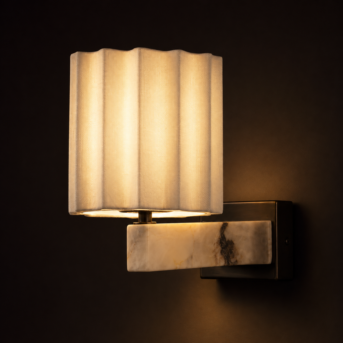 Marble Wall Light - Danish Design LED Bedside Sconce