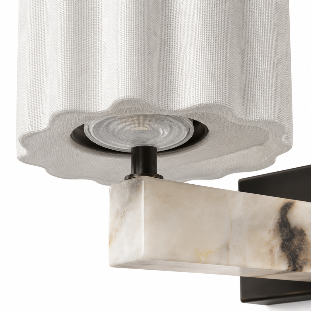 Marble Wall Light - Danish Design LED Bedside Sconce