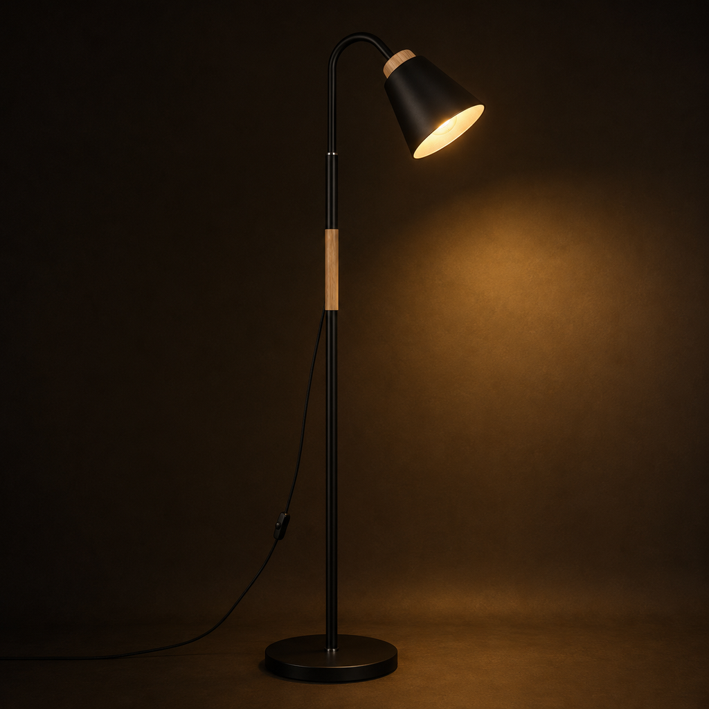 Nordic Floor Lamp - Adjustable Living Room Reading Lamp