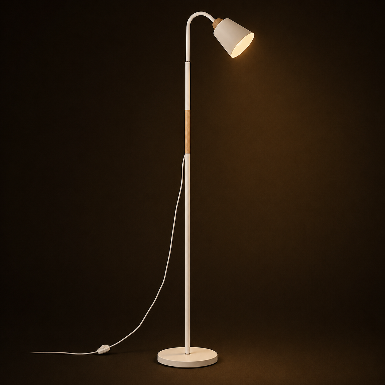 Nordic Floor Lamp - Adjustable Living Room Reading Lamp