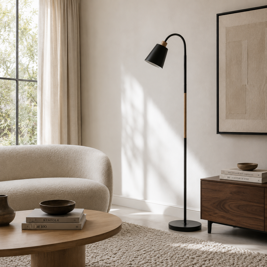 Nordic Floor Lamp - Adjustable Living Room Reading Lamp
