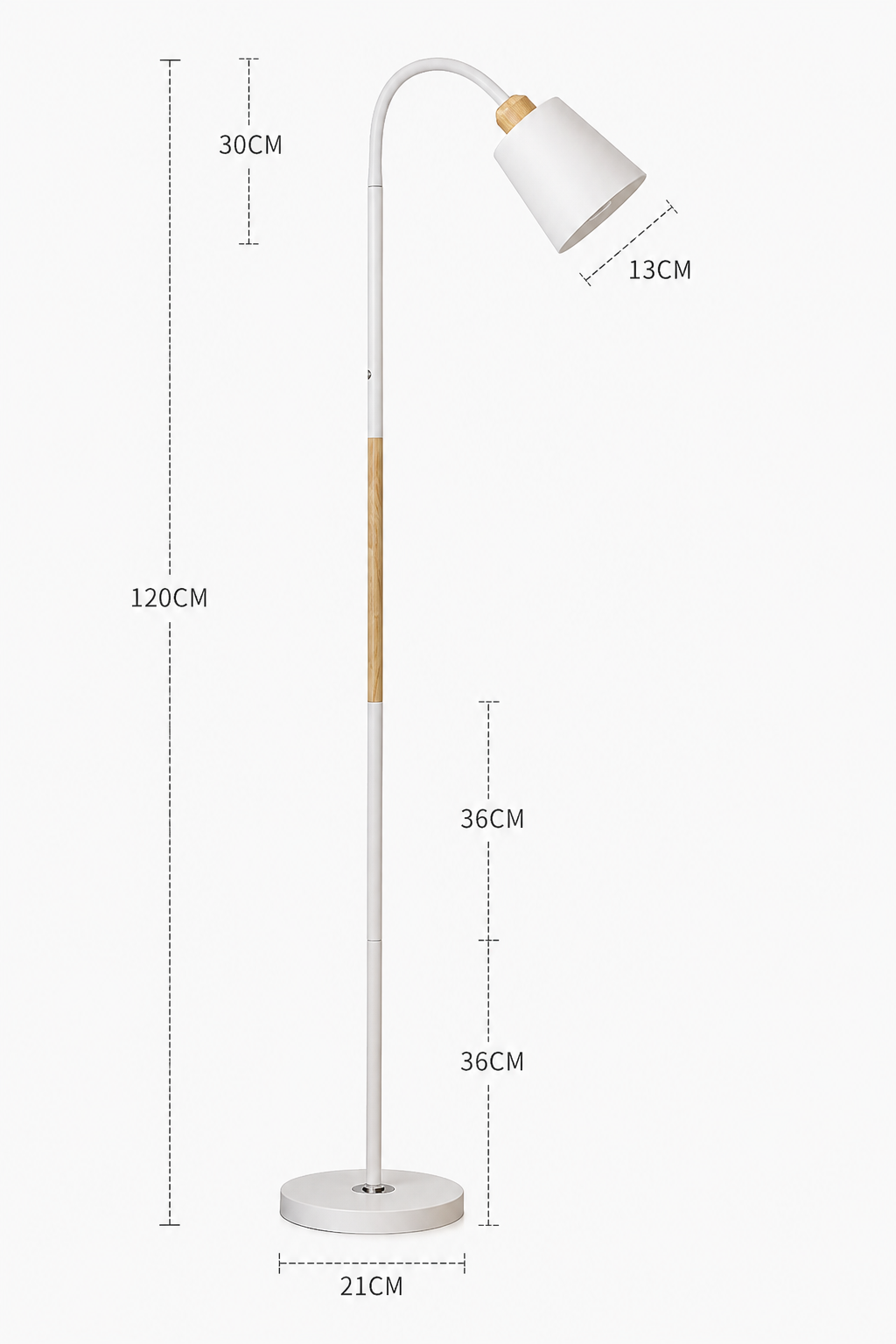 Nordic Floor Lamp - Adjustable Living Room Reading Lamp