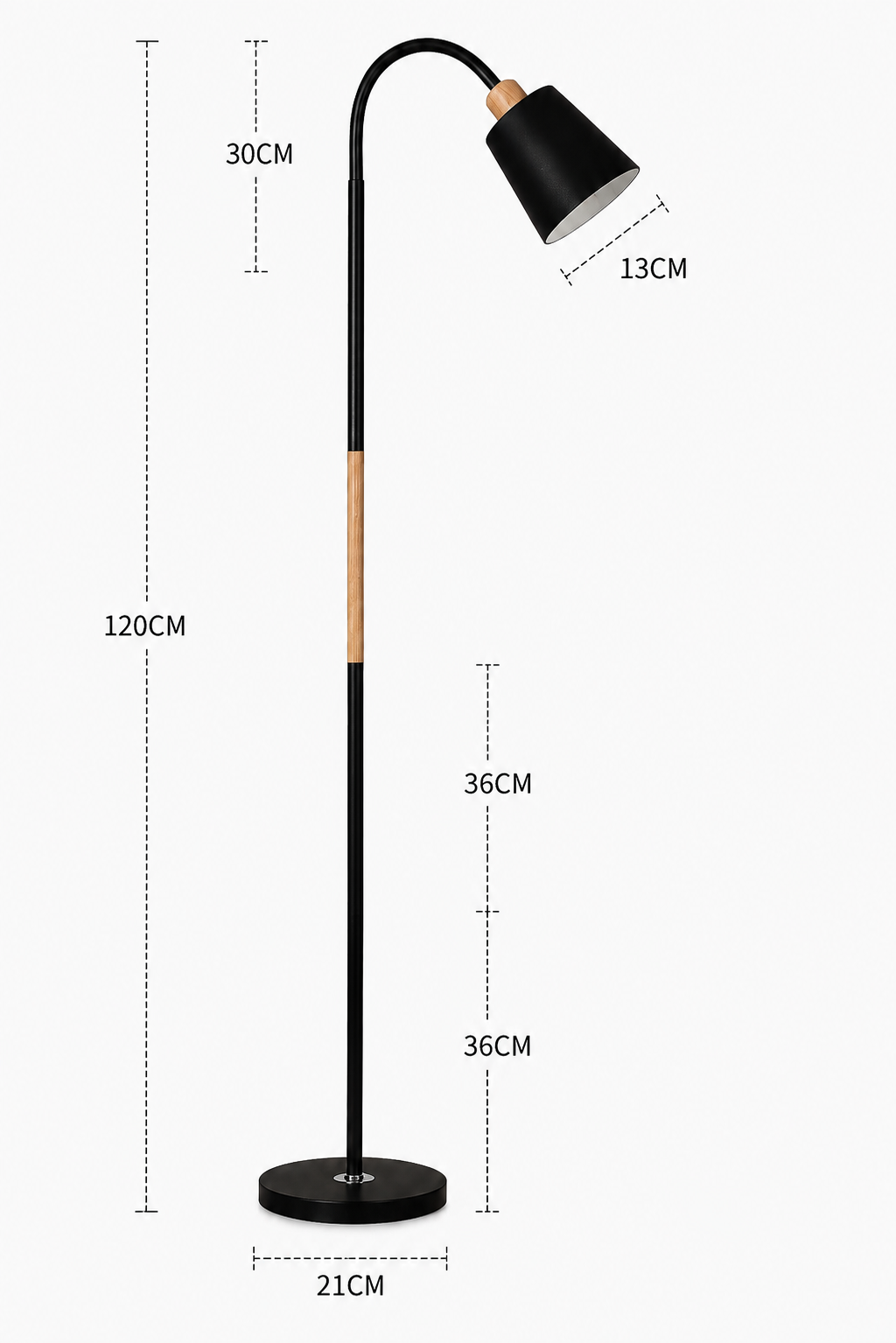 Nordic Floor Lamp - Adjustable Living Room Reading Lamp