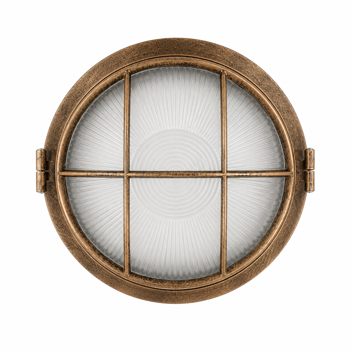 Outdoor Ceiling Light - Vintage Glass Porch Lantern