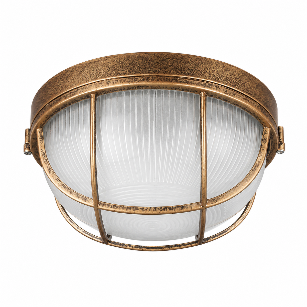 Outdoor Ceiling Light - Vintage Glass Porch Lantern