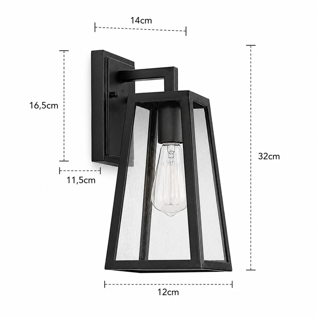 Outdoor Wall Light - American Waterproof Porch Lantern