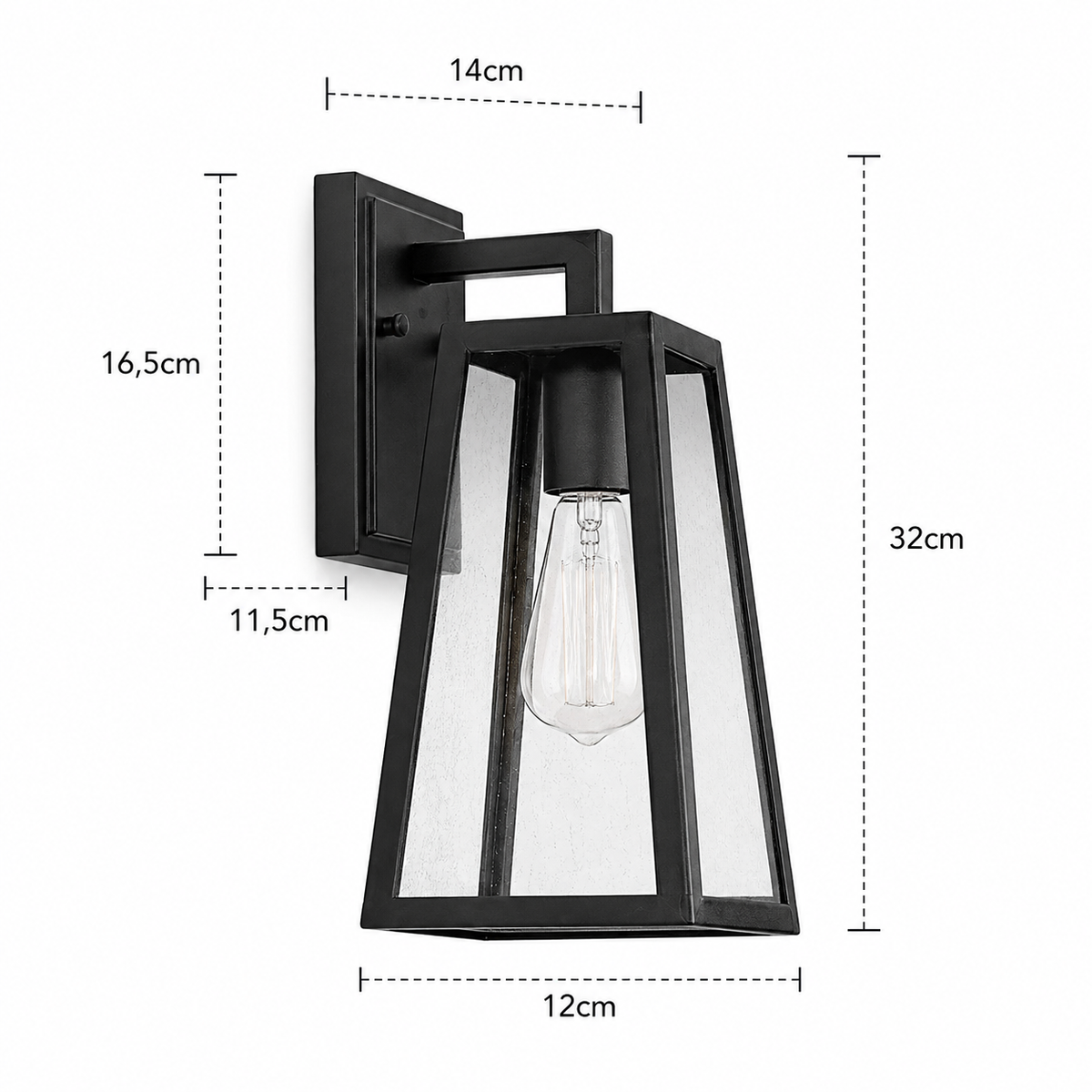 Outdoor Wall Light - American Waterproof Porch Lantern