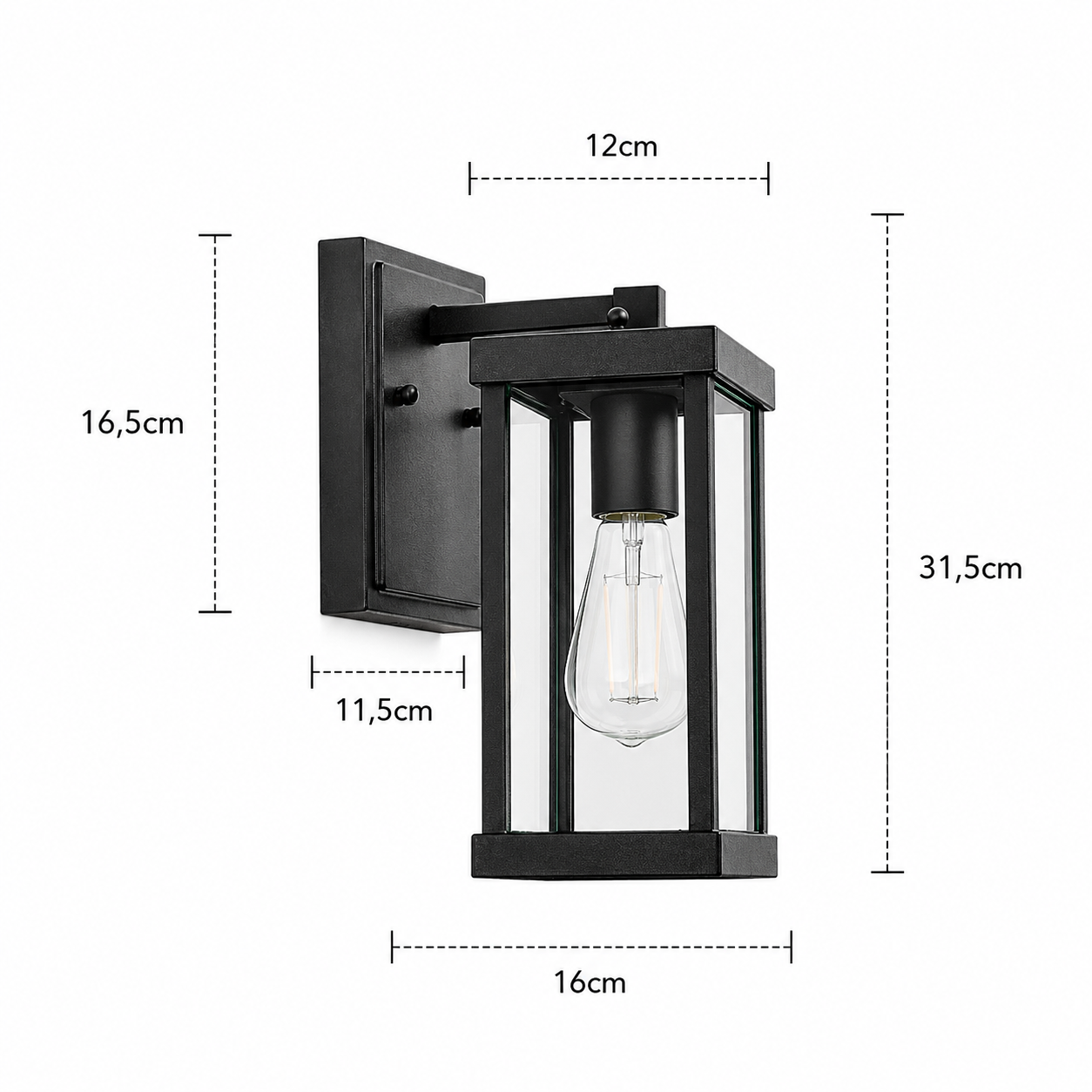 Outdoor Wall Light - American Waterproof Porch Lantern
