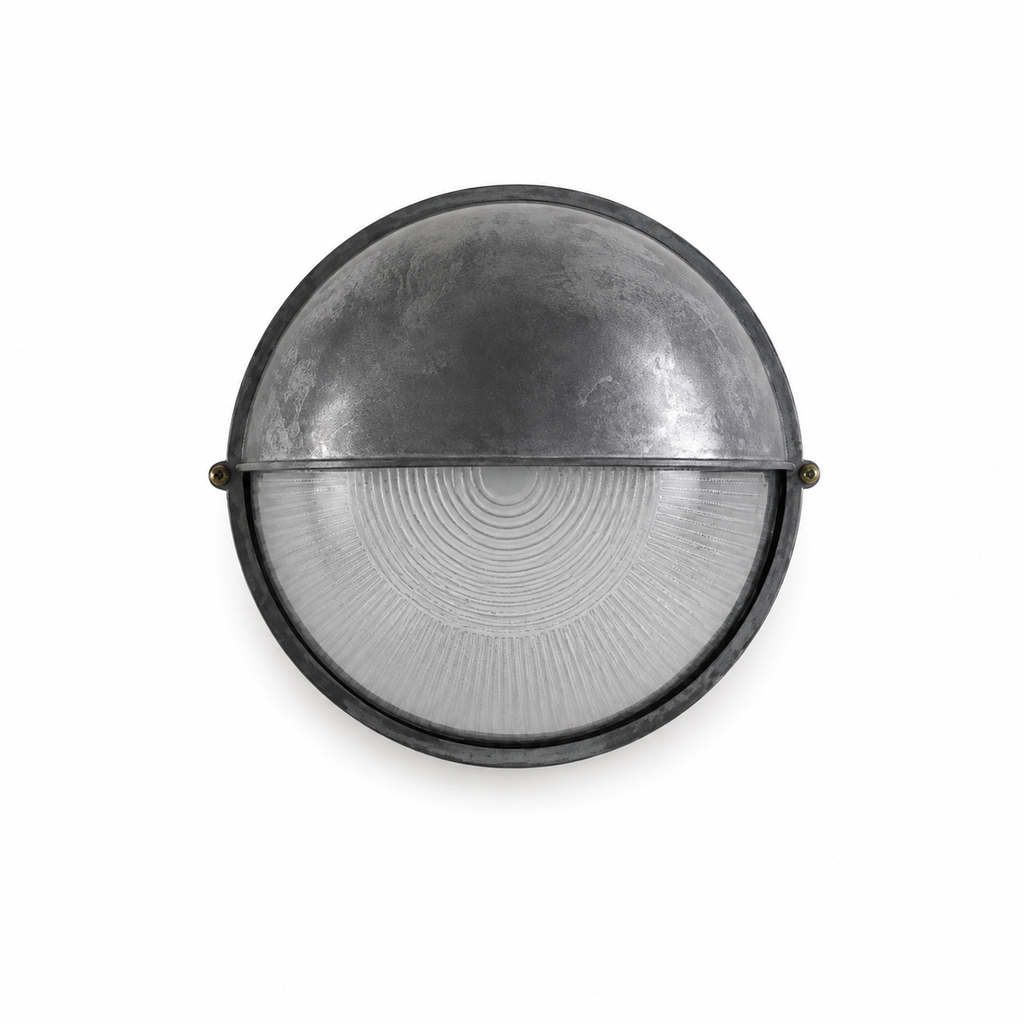 Outdoor Wall Light - French Retro Courtyard Lantern Round Style