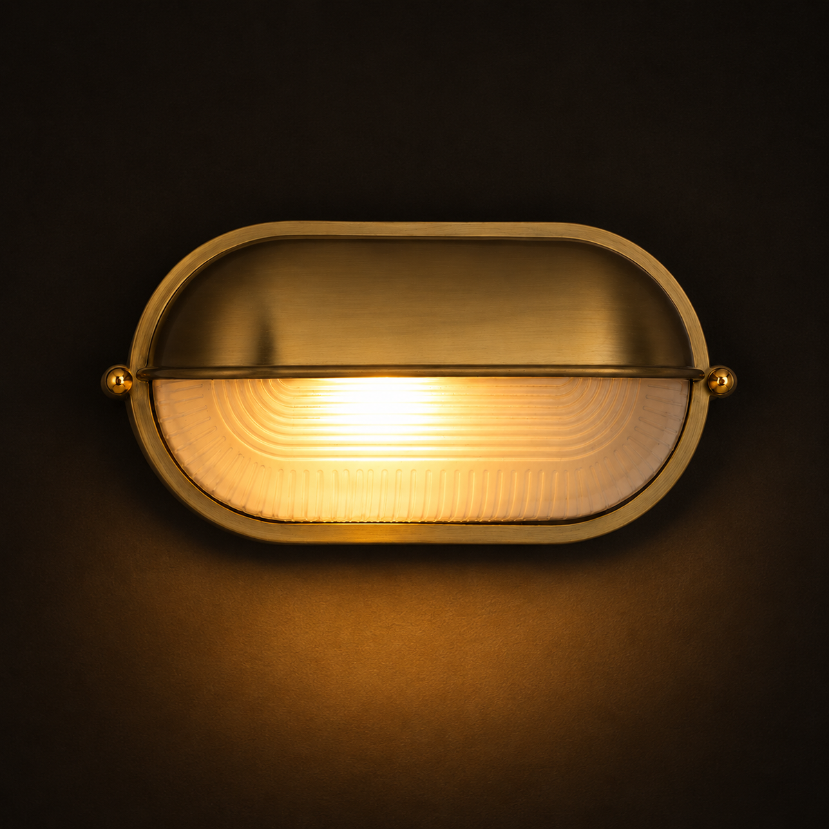 Outdoor Wall Light - French Retro Courtyard Lantern Oval Style
