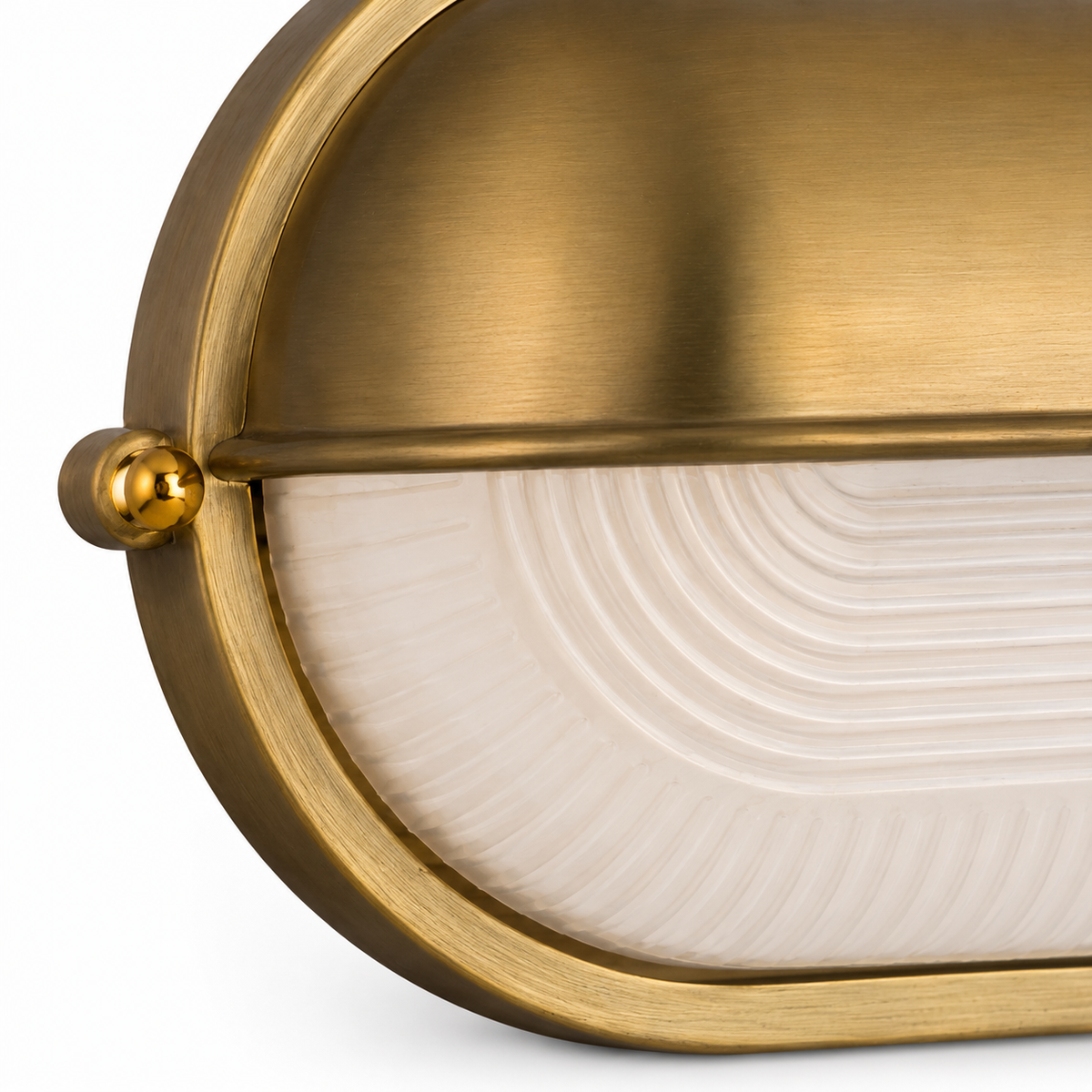 Outdoor Wall Light - French Retro Courtyard Lantern Oval Style