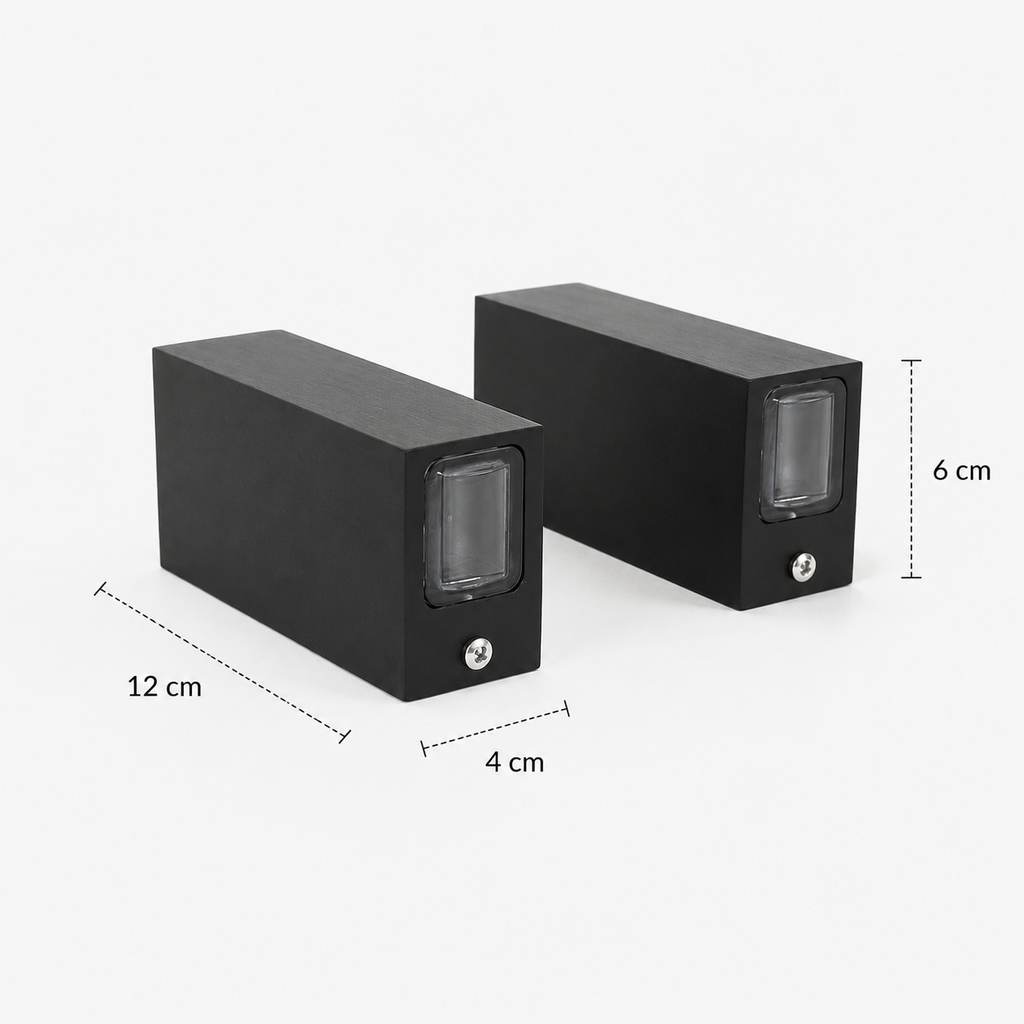 Outdoor Wall Light - IP65 Aluminium Up-Down Light