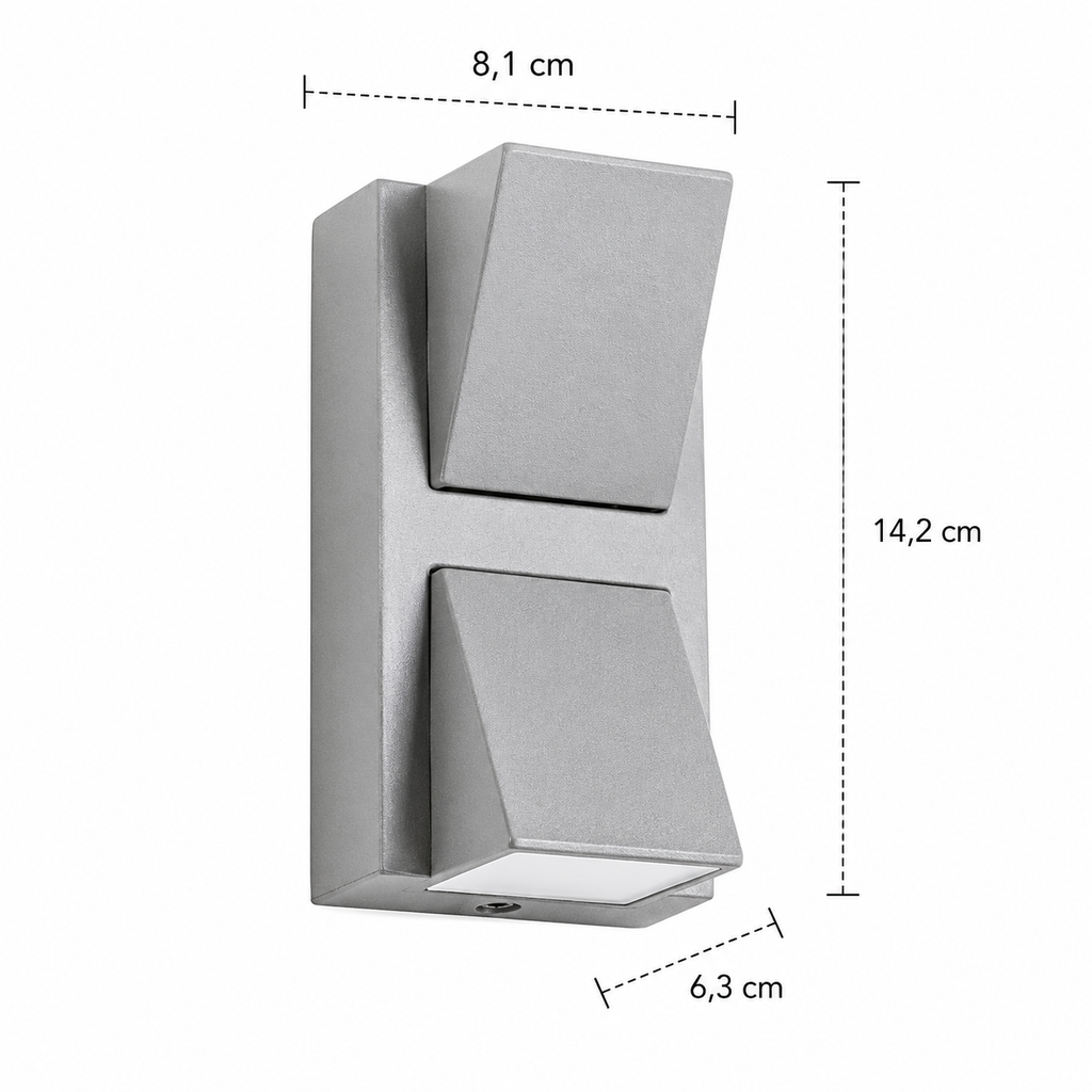 Outdoor Wall Light - IP65 Waterproof Garden Porch Light 10W