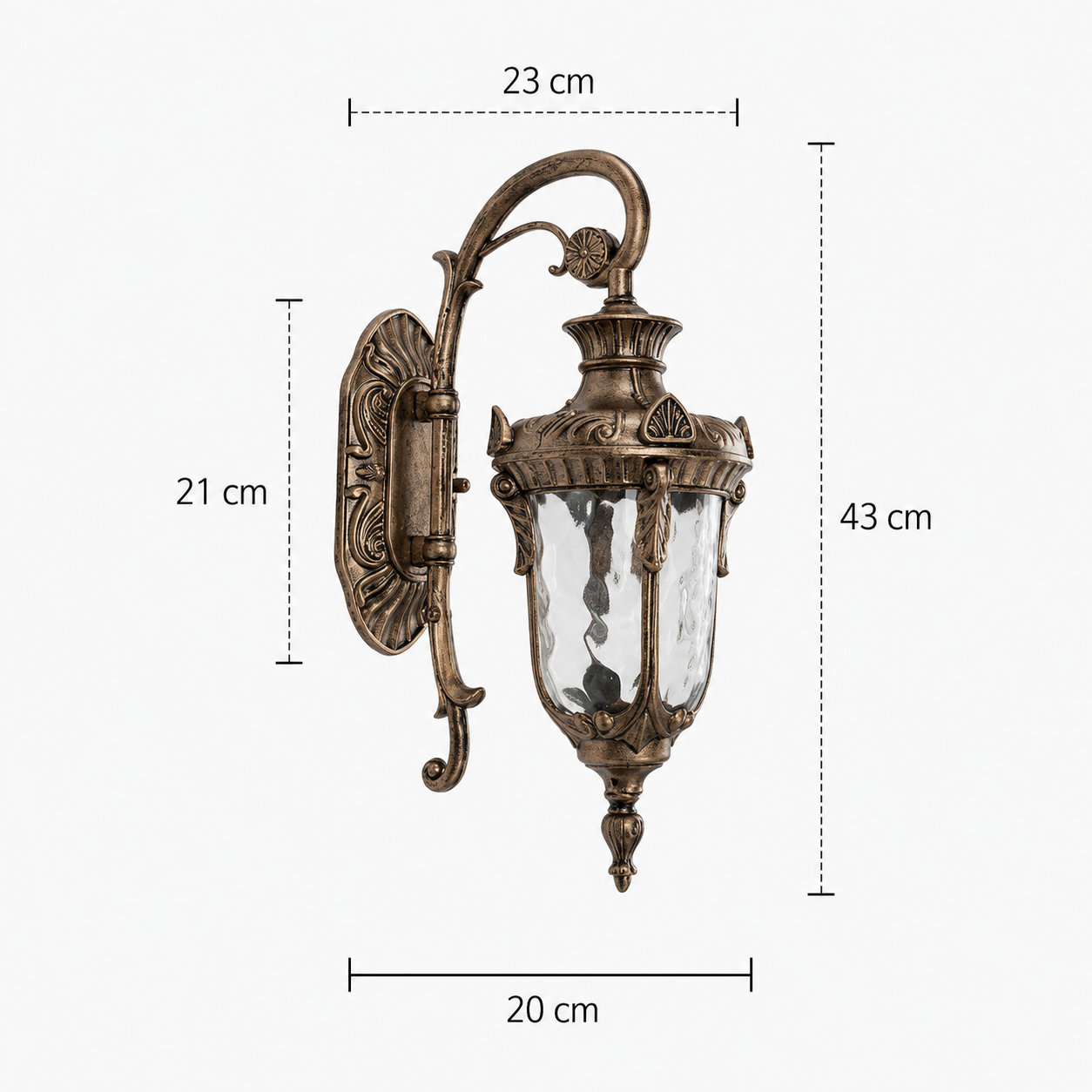 Outdoor Wall Light - Retro Garden Porch Lantern