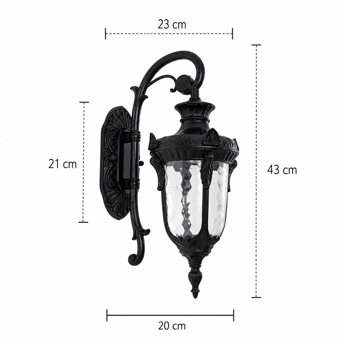 Outdoor Wall Light - Retro Garden Porch Lantern