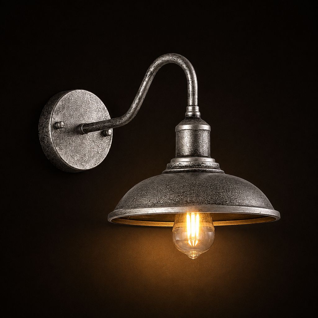 Outdoor Wall Light - Vintage Industrial Courtyard Lantern