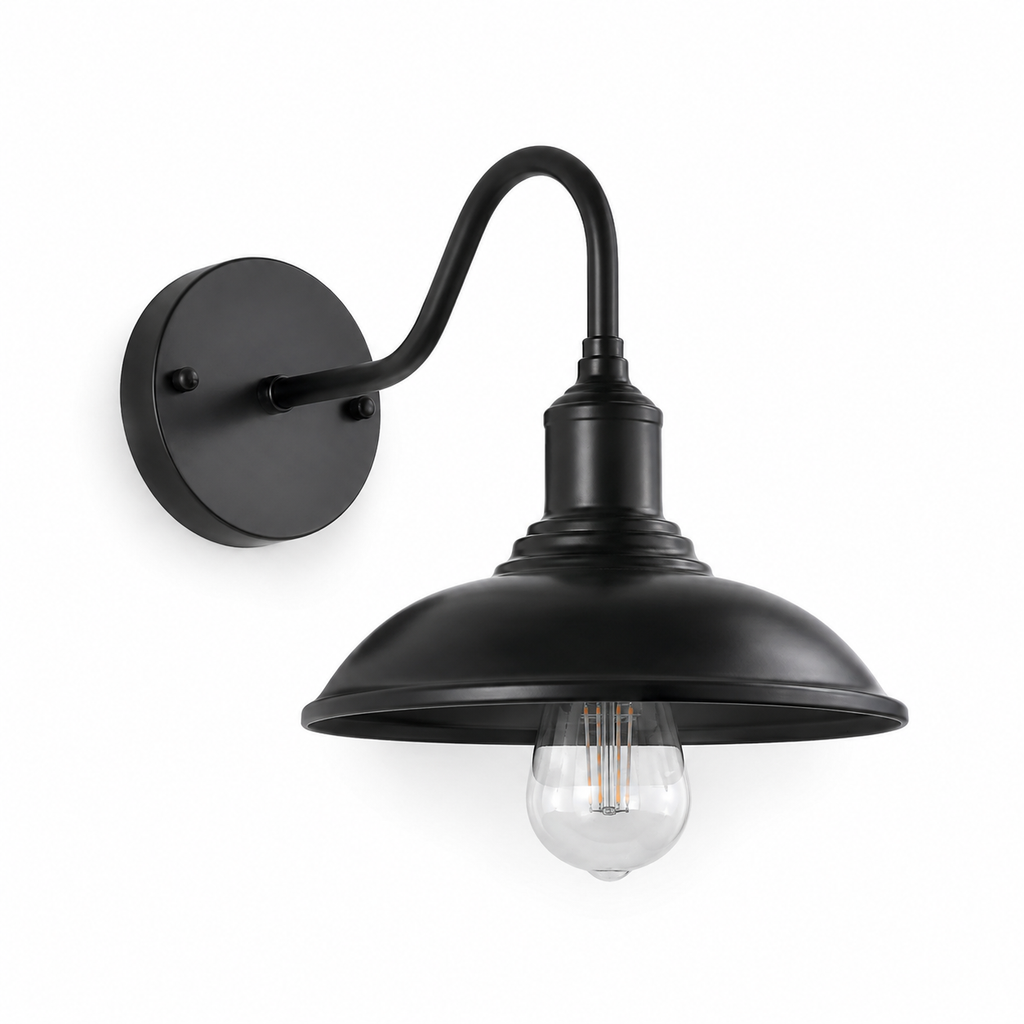 Outdoor Wall Light - Vintage Industrial Courtyard Lantern