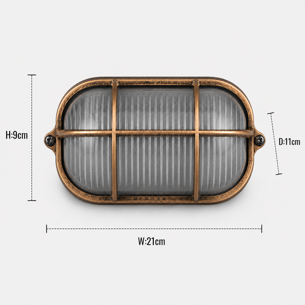 Outdoor Wall Light - Vintage Waterproof E27 Porch Lantern