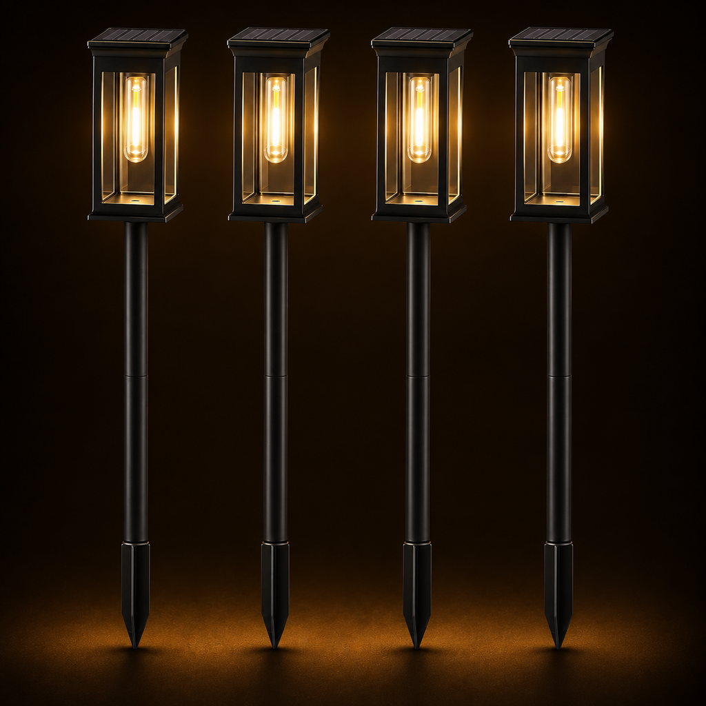 Solar Pathway Lights -  LED Garden Landscape Lights