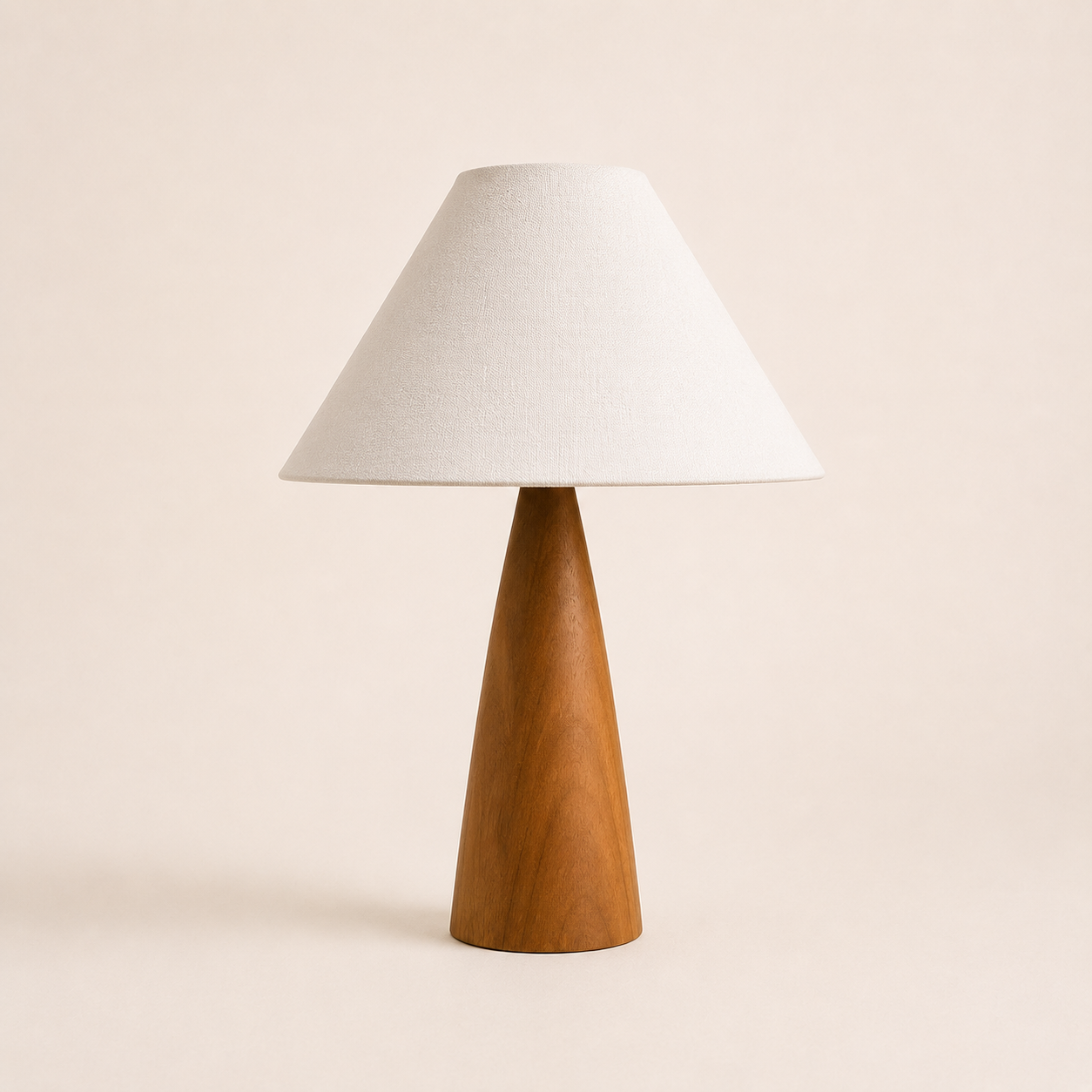 Wood Mushroom Table Lamp - Nordic Retro Bedside Lamp