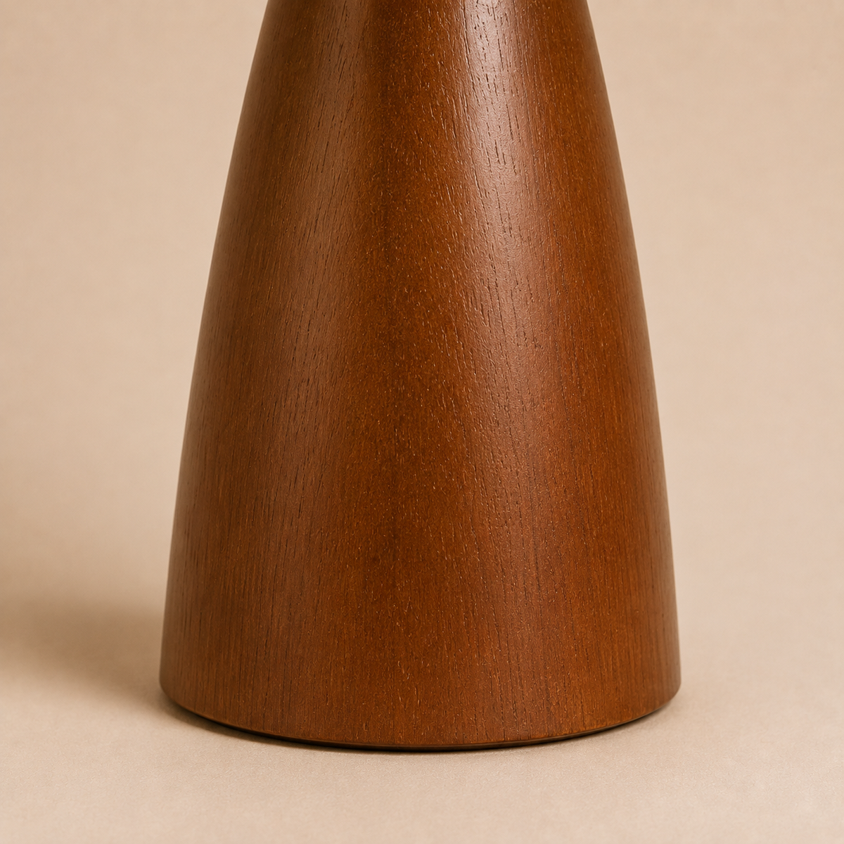 Wood Mushroom Table Lamp - Nordic Retro Bedside Lamp