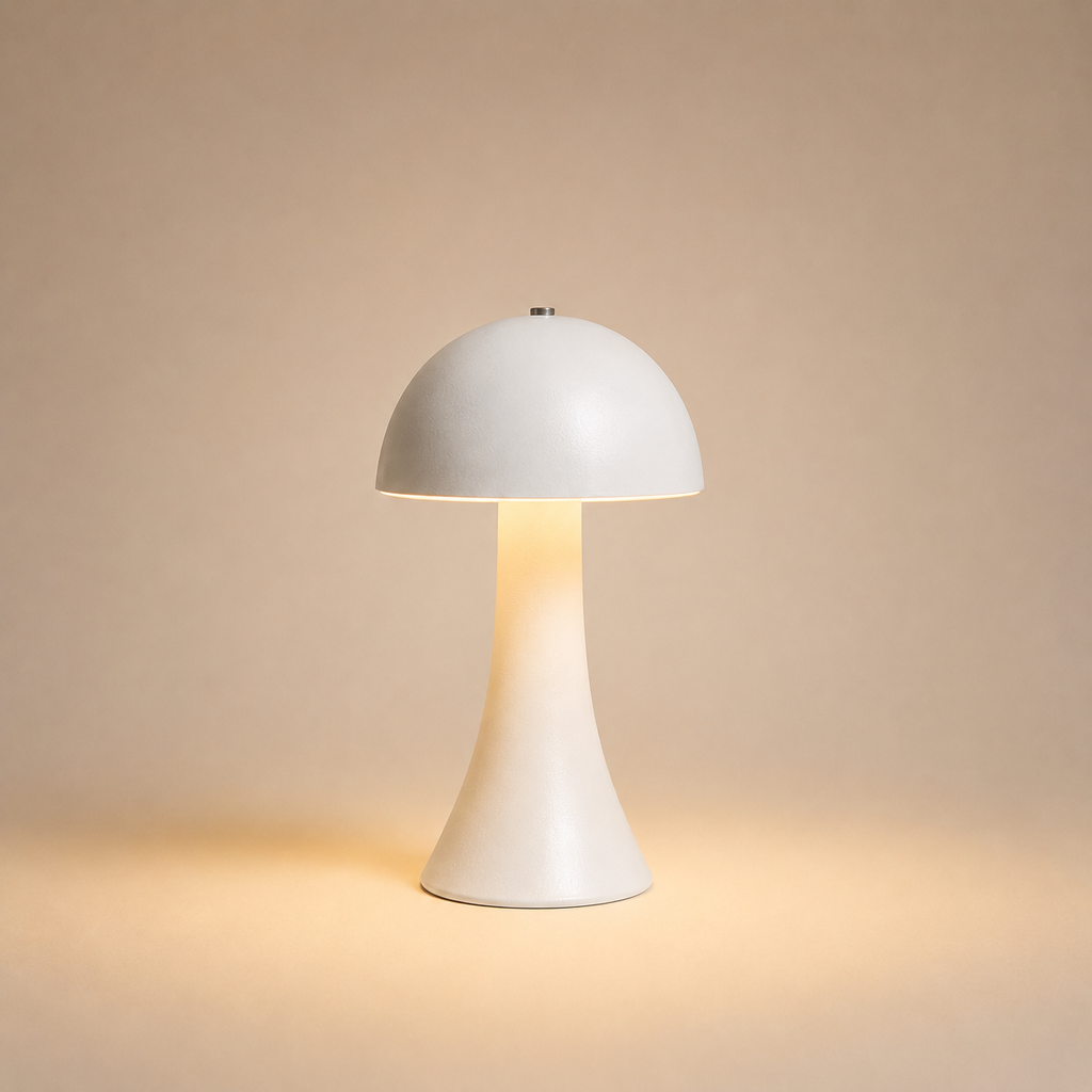 Rechargeable Mushroom Table Lamp - Touch Bedside Lamp