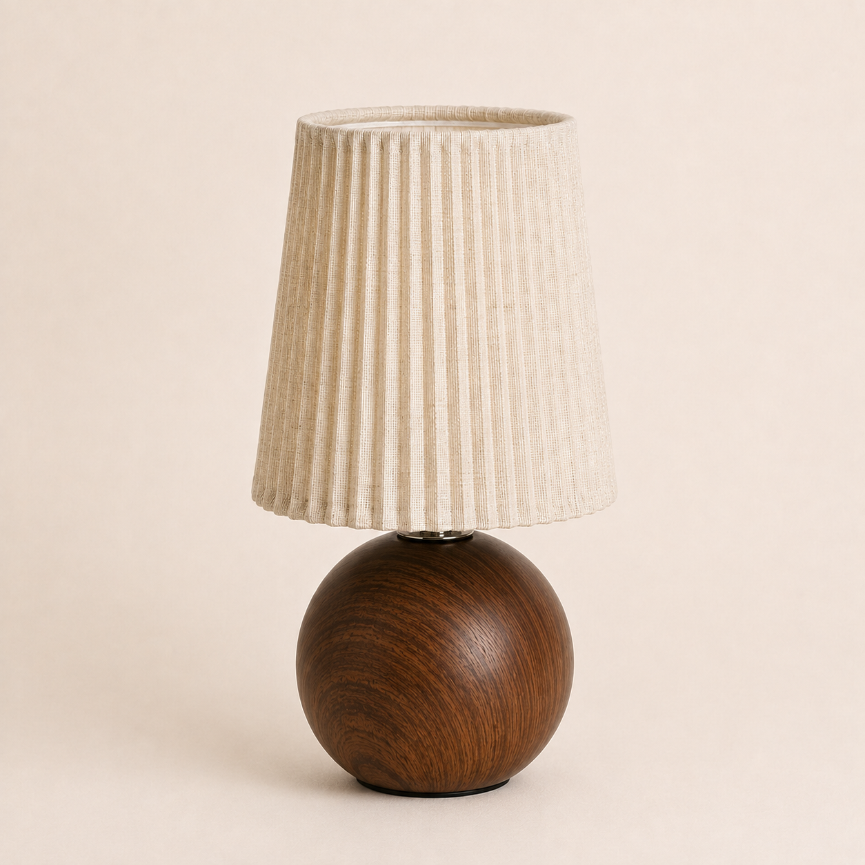 Pleated Table Lamp - Retro Fabric USB Study Lamp
