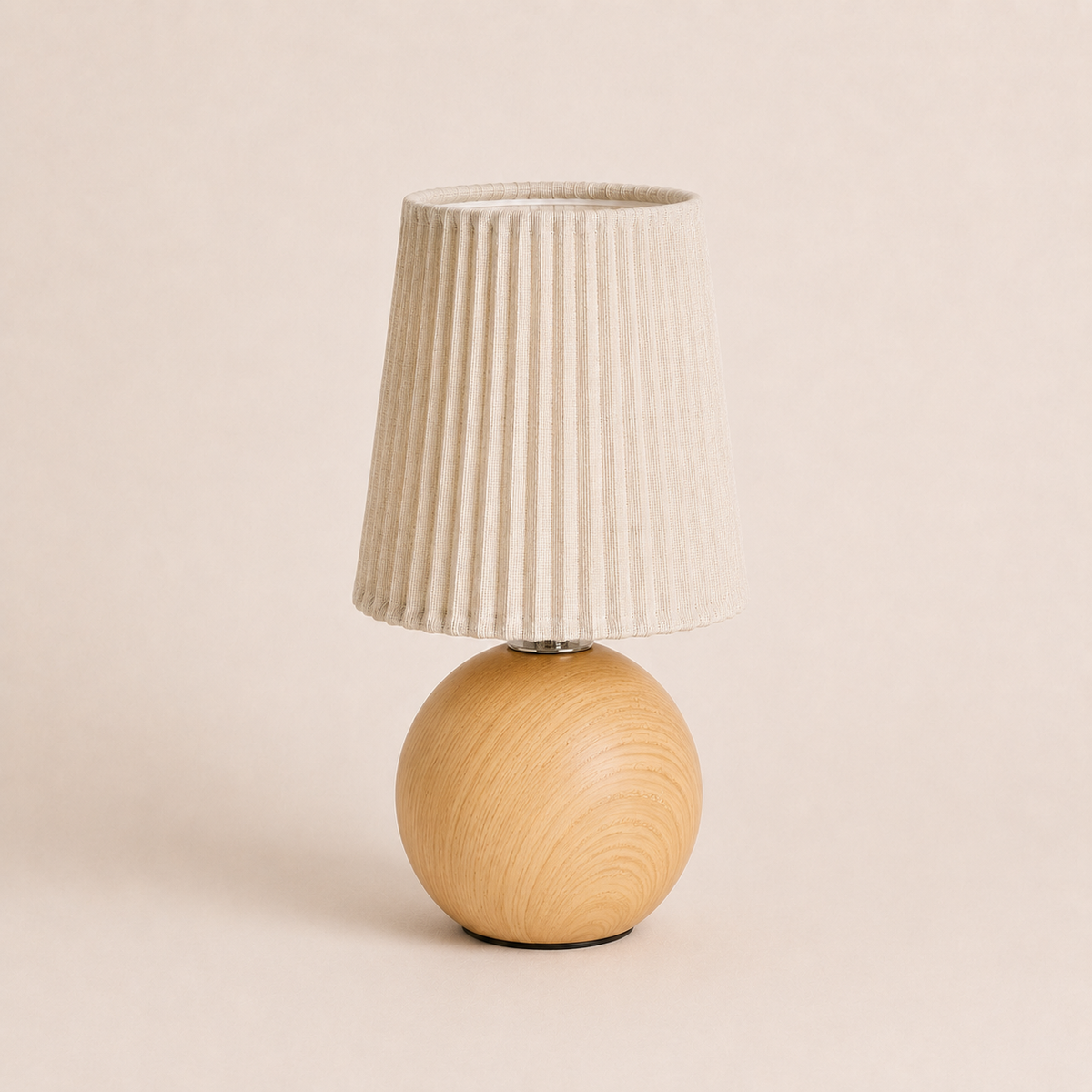 Pleated Table Lamp - Retro Fabric USB Study Lamp
