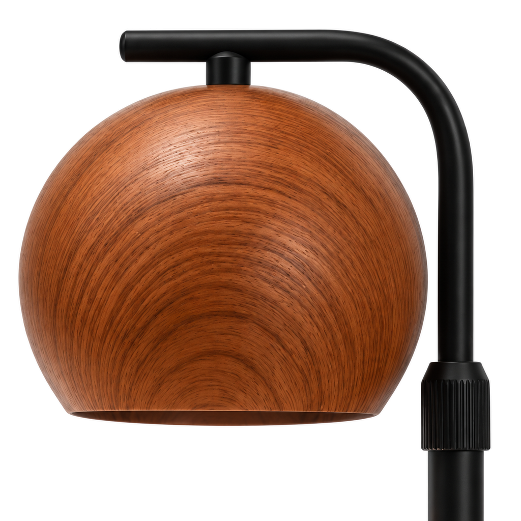 Candle Warmer Lamp | Adjustable Height, Wood or Walnut Base, Dimmable Flameless