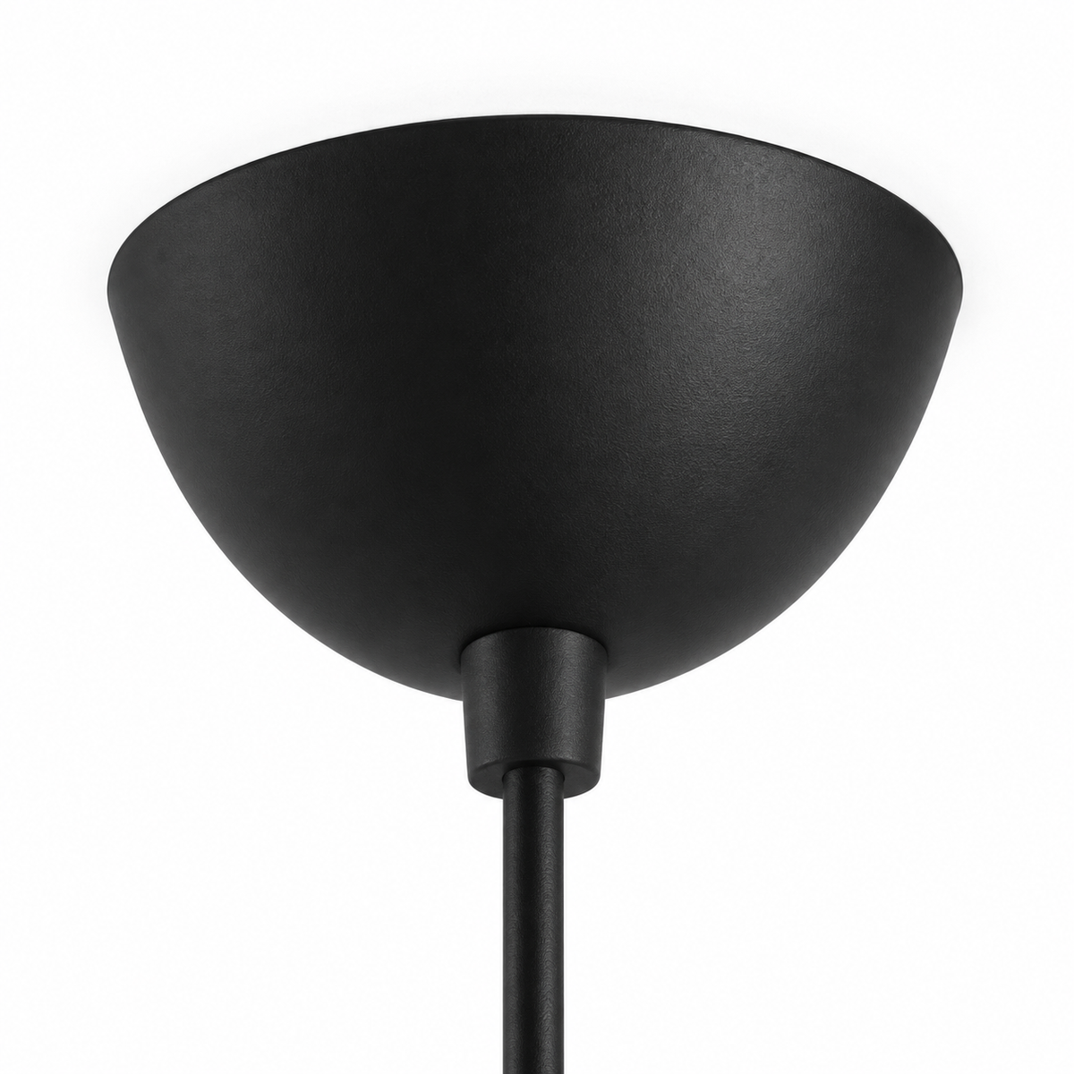 Dome Pendant Light | Matt Metal & Wooden Accent, 4 Colours, Kitchen & Dining
