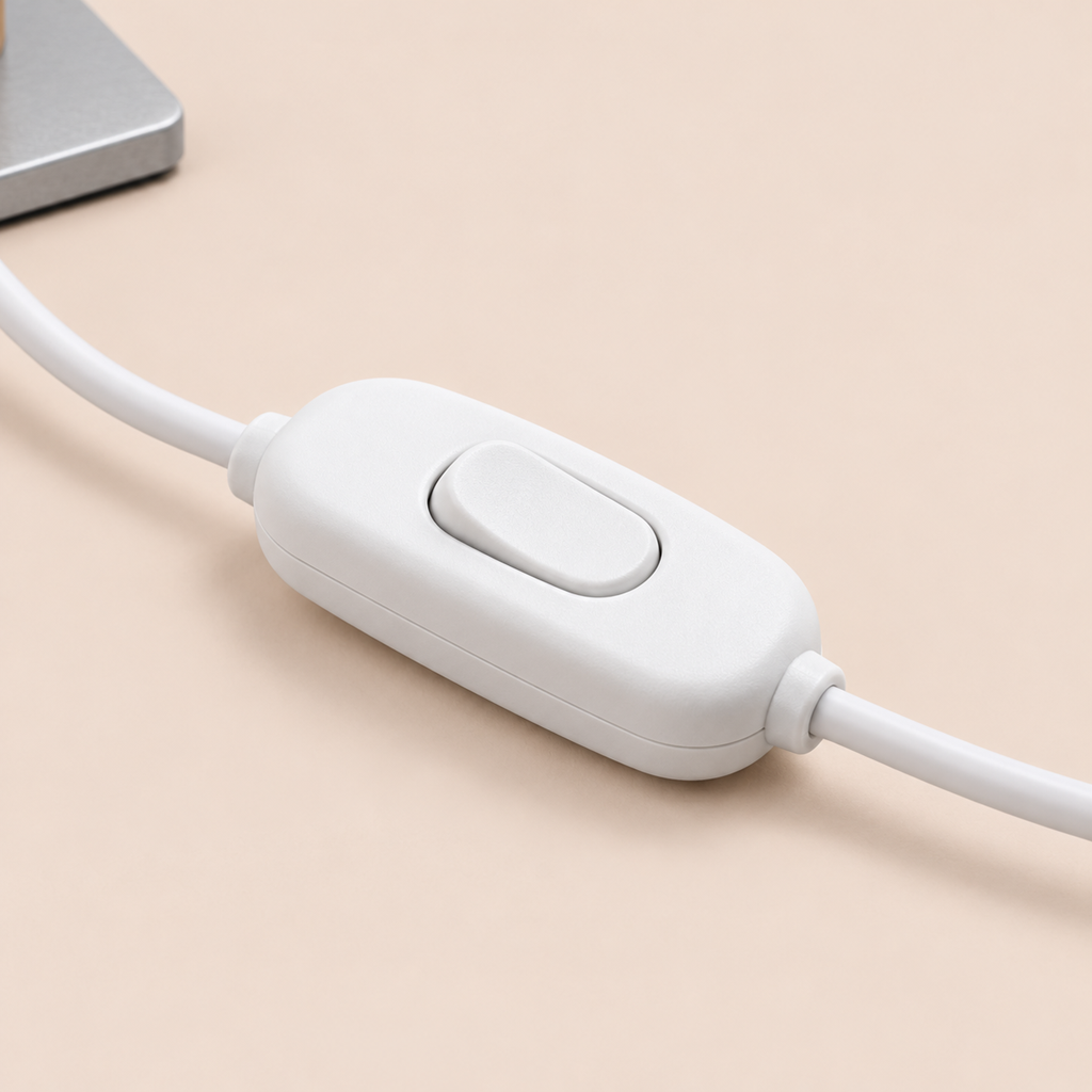 Solid Wood LED Reading Lamp | Walnut or Beech, Minimalist Desk & Bedside Light