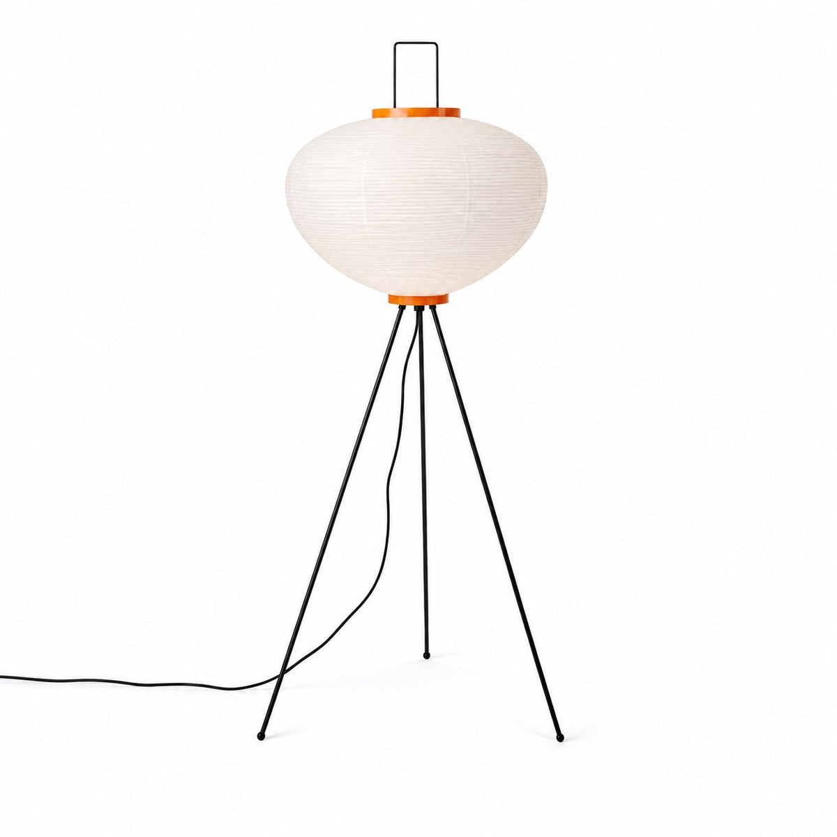 Rice Paper Floor Lamp - Handmade Tripod Lantern - 123cm