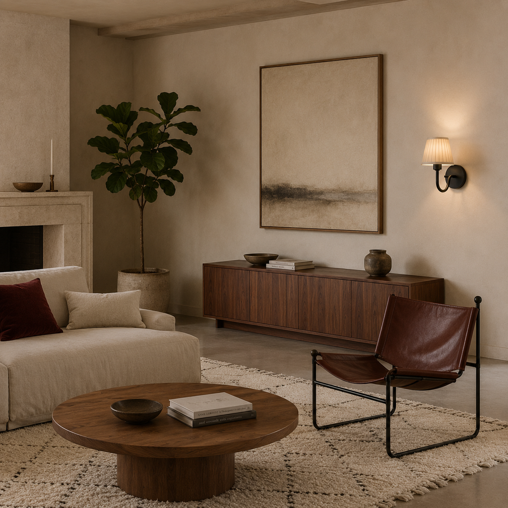 Rechargeable wall light - living room